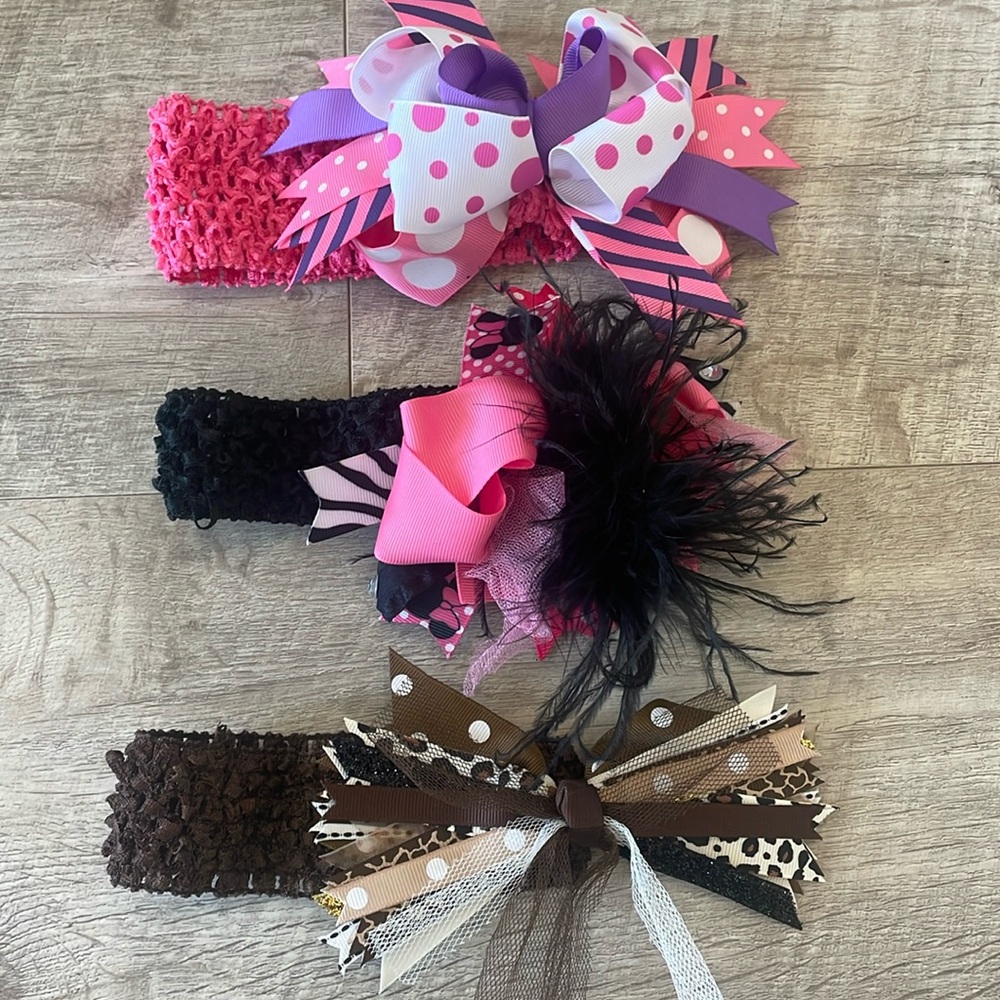 Big bow headbands